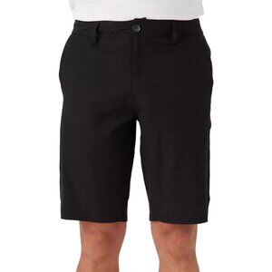 O'Neill Men's Reservee Light Check 21" Hybrid Shorts Black Size 30 Casual Travel